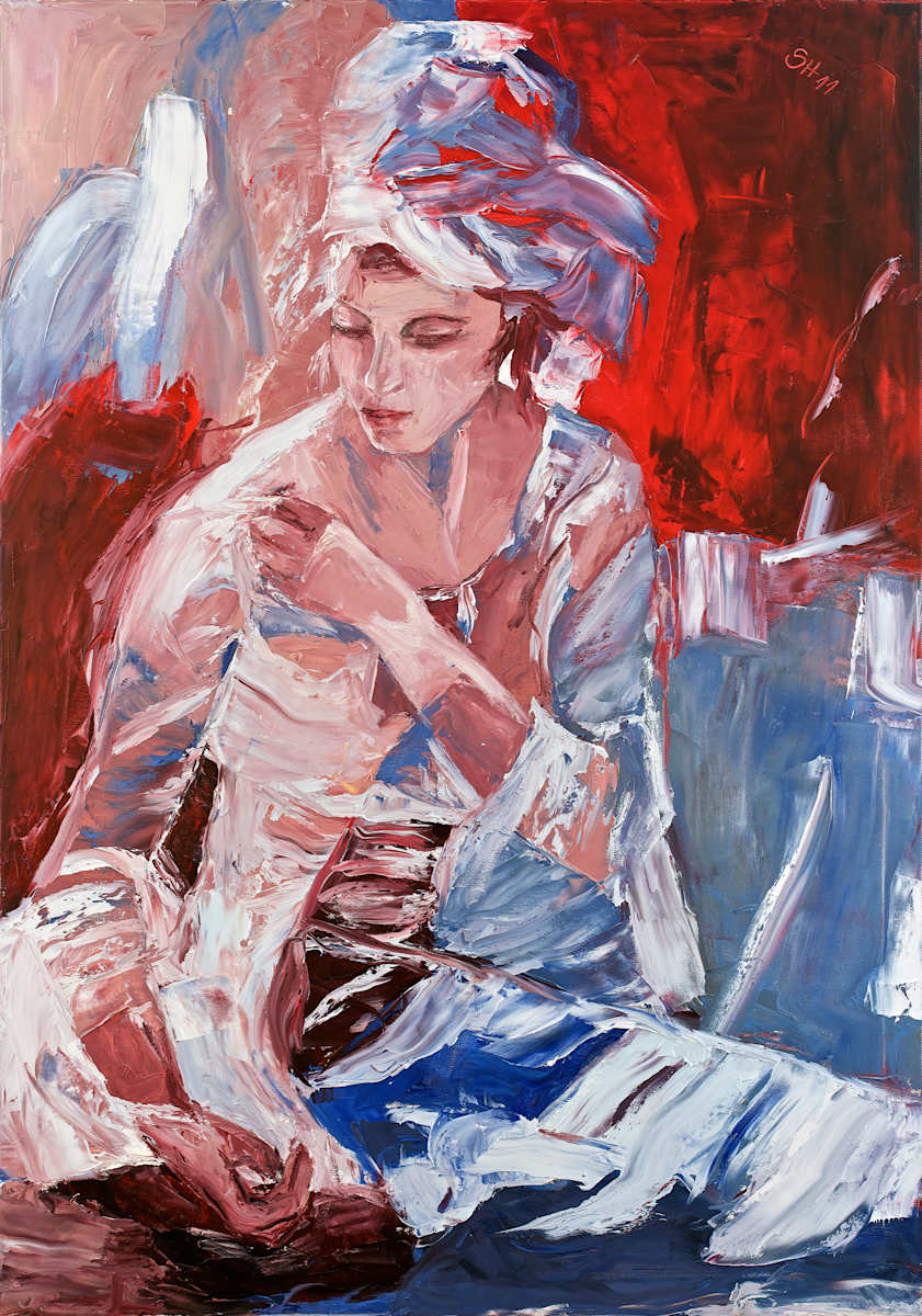 Frau im Bad by Sussi Hodel, Image 17.