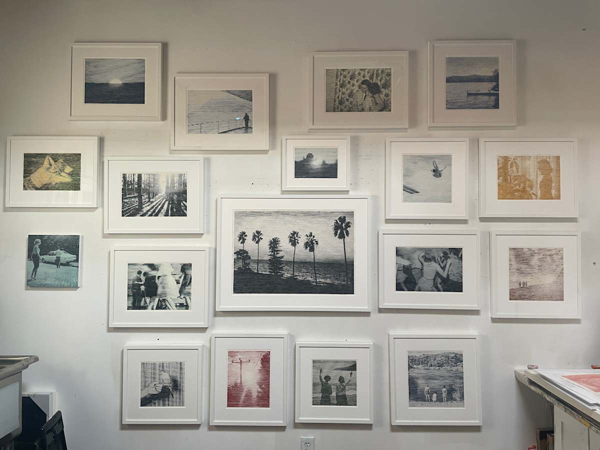 Studio View June 2025 by Charles Buckley 