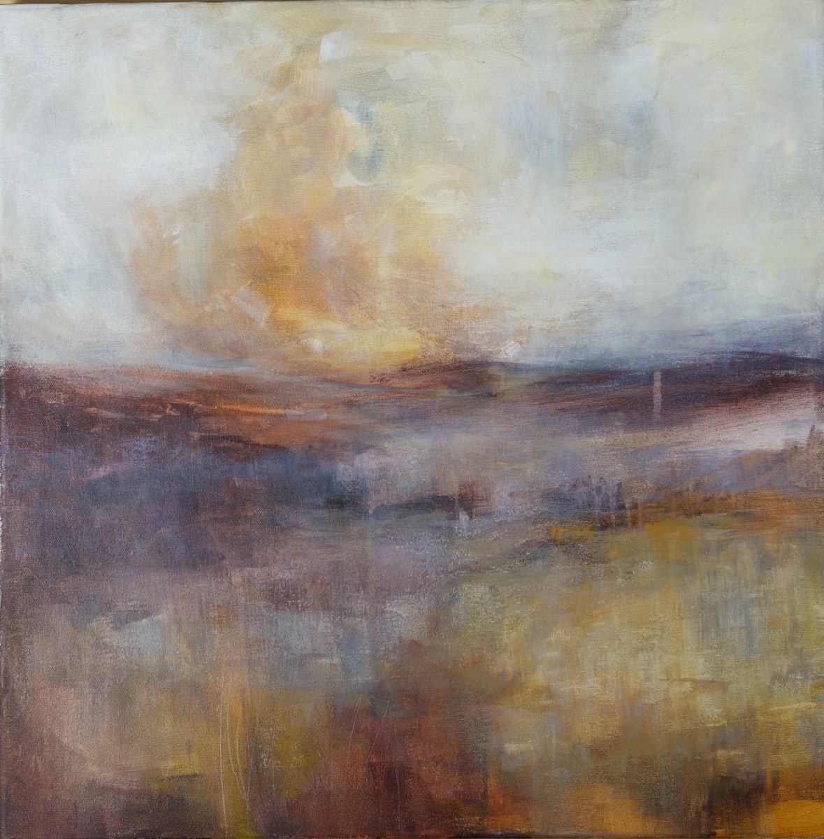 Awakening by Jo York  Image: Awakening: colours and atmosphere of a sunny moorland
