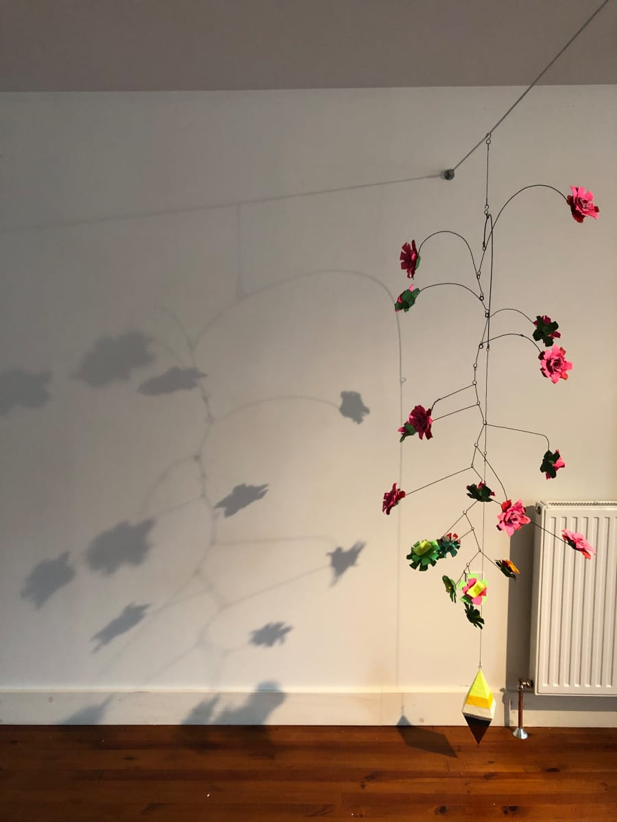(The first of an ongoing exploration of) Otherworldly Space Flowers (with vase) by Alex Clark 