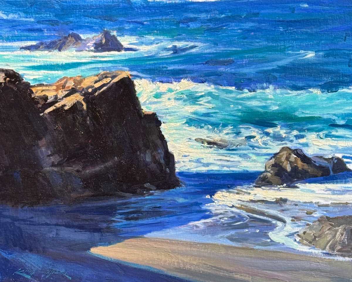 Water Study Pt Lobo's by keith wicks 