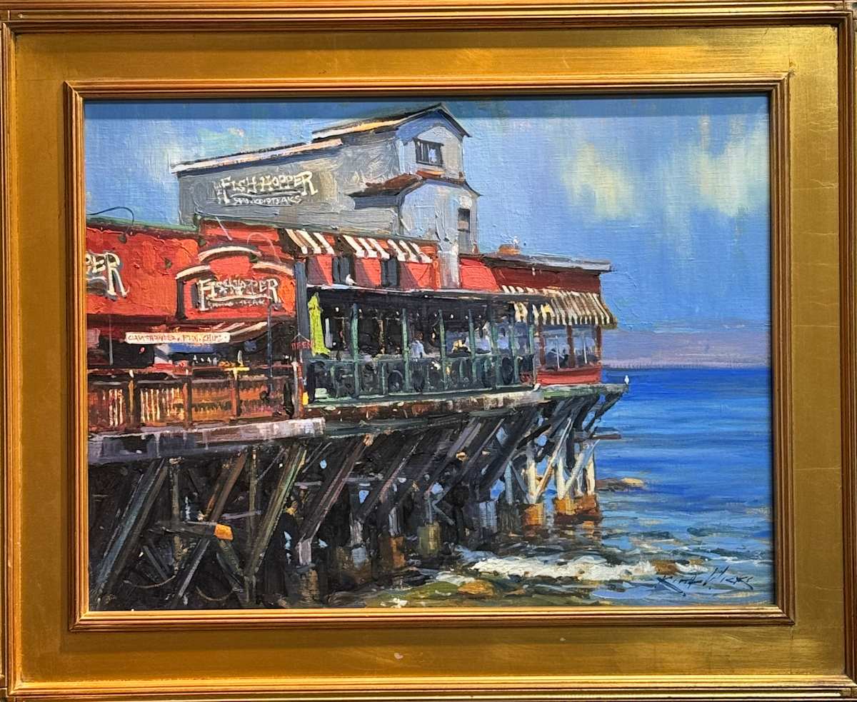 Whaf at Cannery Row by keith wicks 