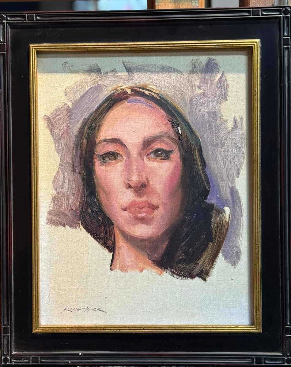 Portrait Study ( Eye's) by keith wicks 