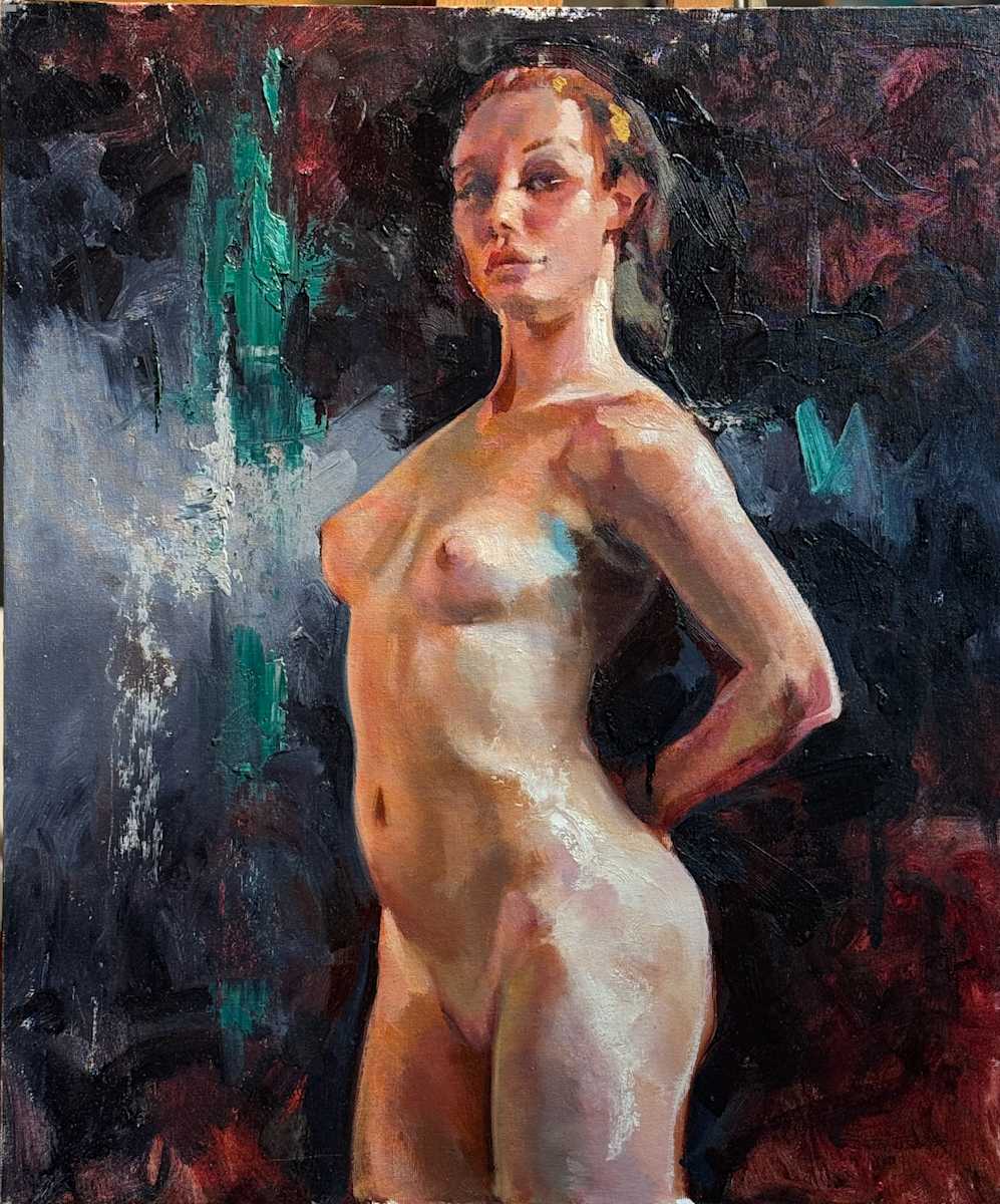 Figure  Teal Green by keith wicks 