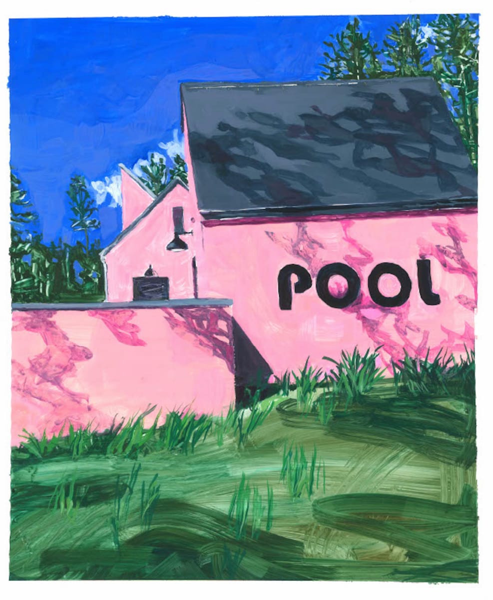 Pool House by Sharon Shapiro 