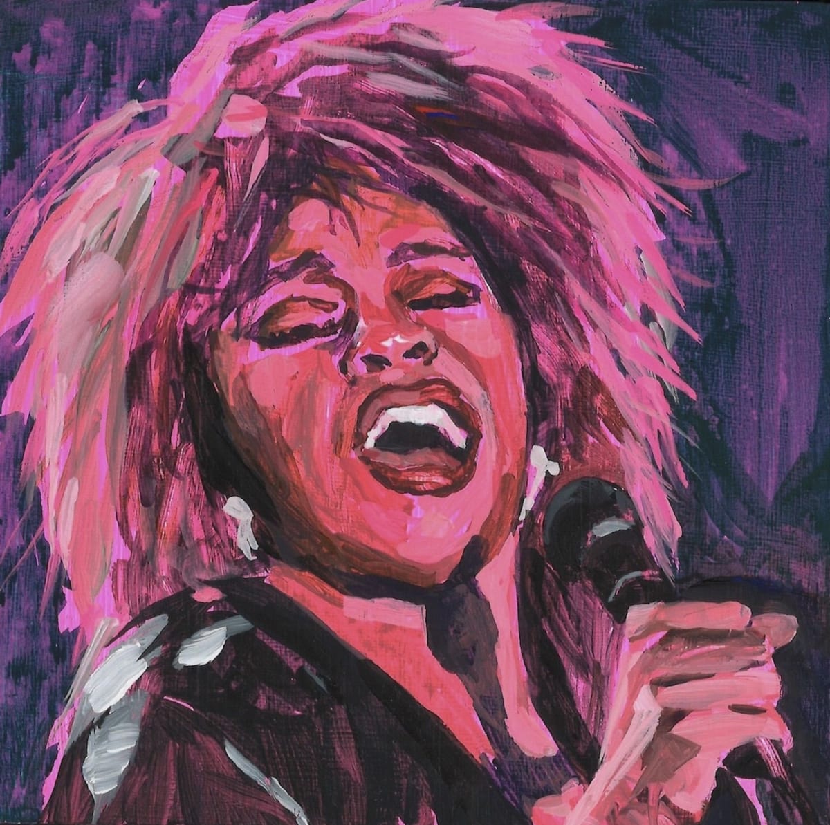 Tina Turner by Sharon Shapiro 