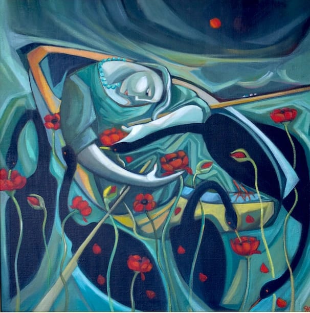 The Sea of Poppies by Syra Larkin 