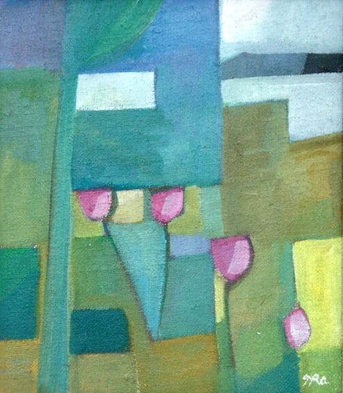 The Tulip garden by Syra Larkin 