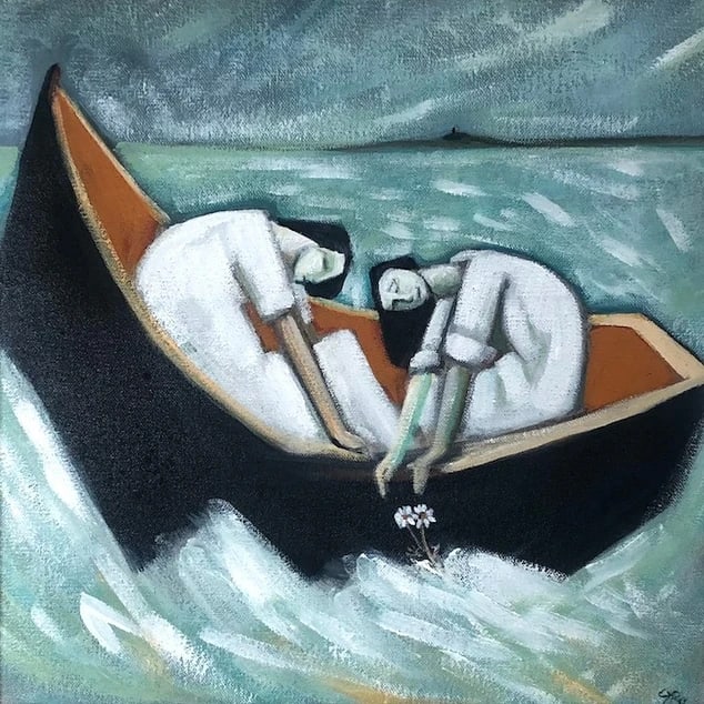 Sea Daisies by Syra Larkin 