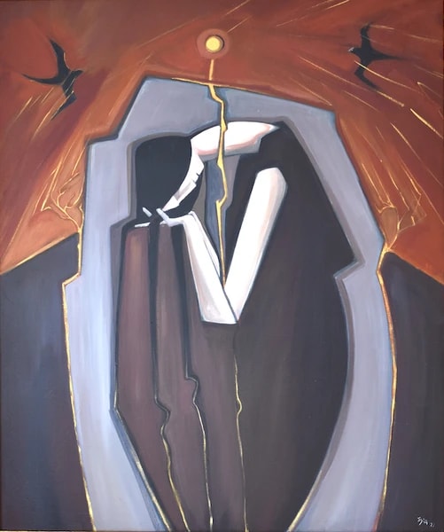 Centre  Of The Gold Seam by Syra Larkin 