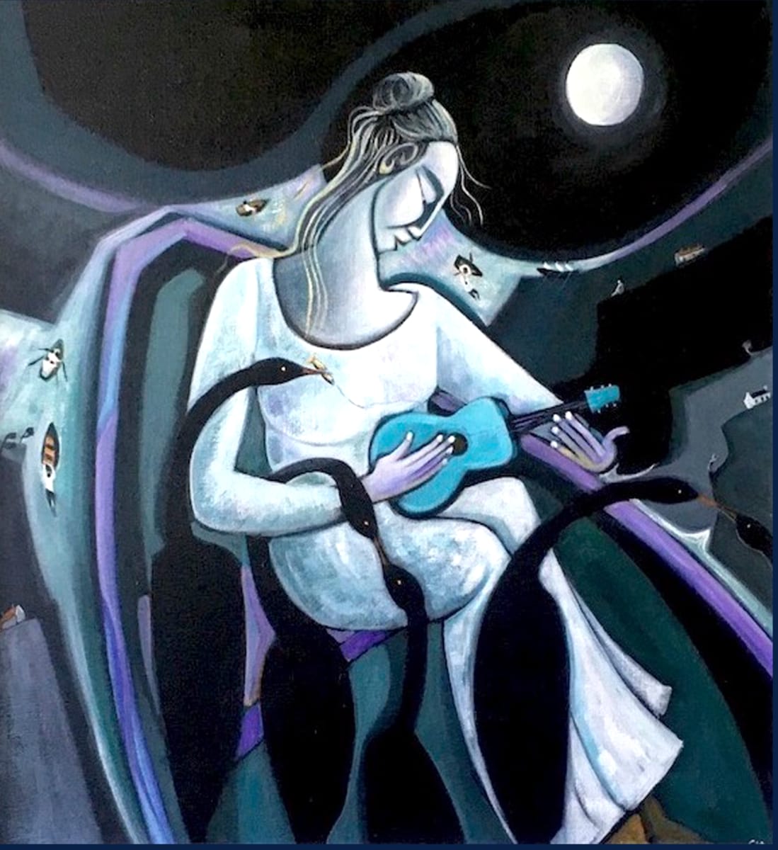 The Blue Ukele by Syra Larkin 