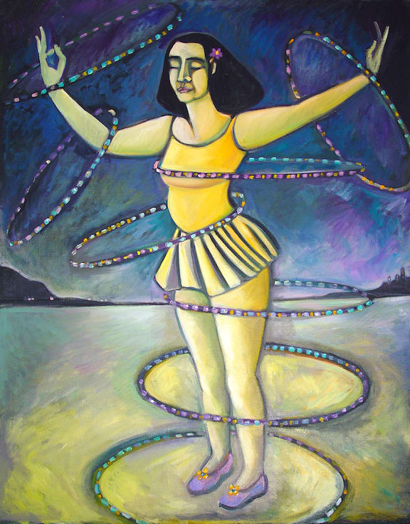 The Hoola Hoop Girl by Syra Larkin 