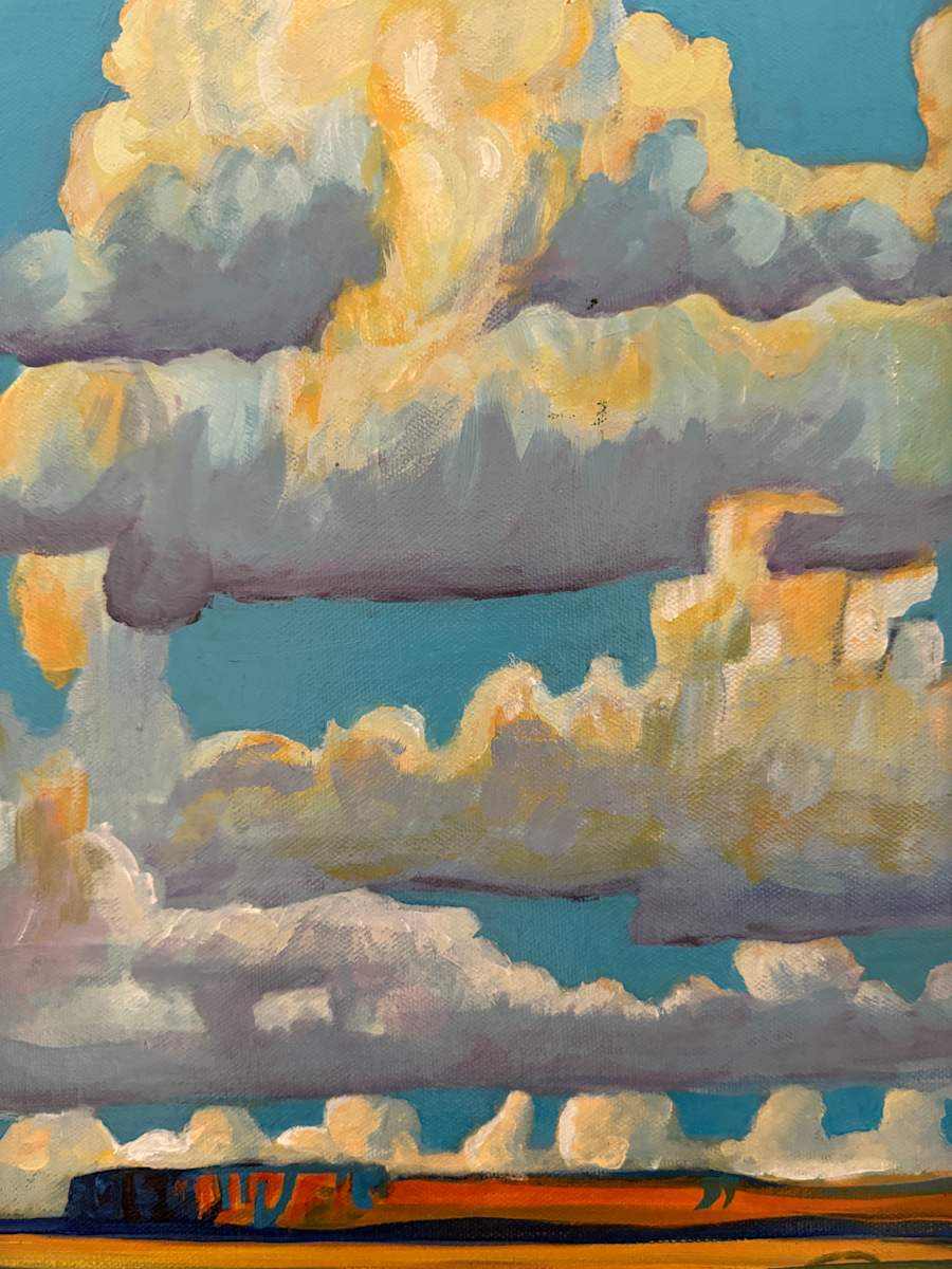 Study in Clouds by Julie Kay Midyett 