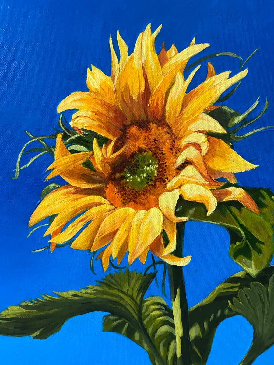 The Cheerful Sunflower by Julie Kay Midyett, Image 1.