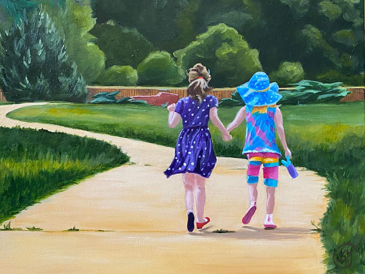 Lilly and Willow, Best Friends by Julie Kay Midyett 