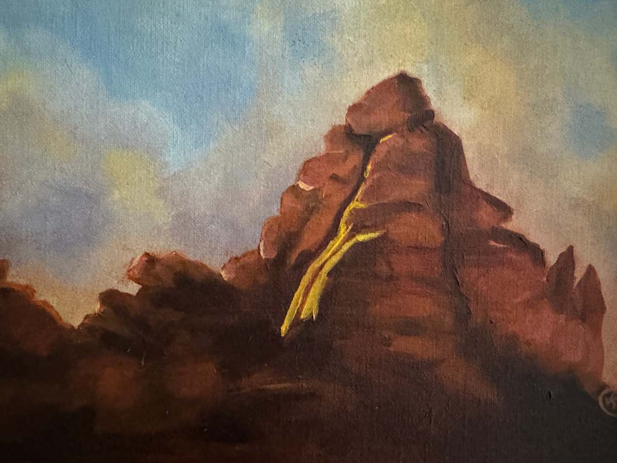 Fire Mountain by Julie Kay Midyett 