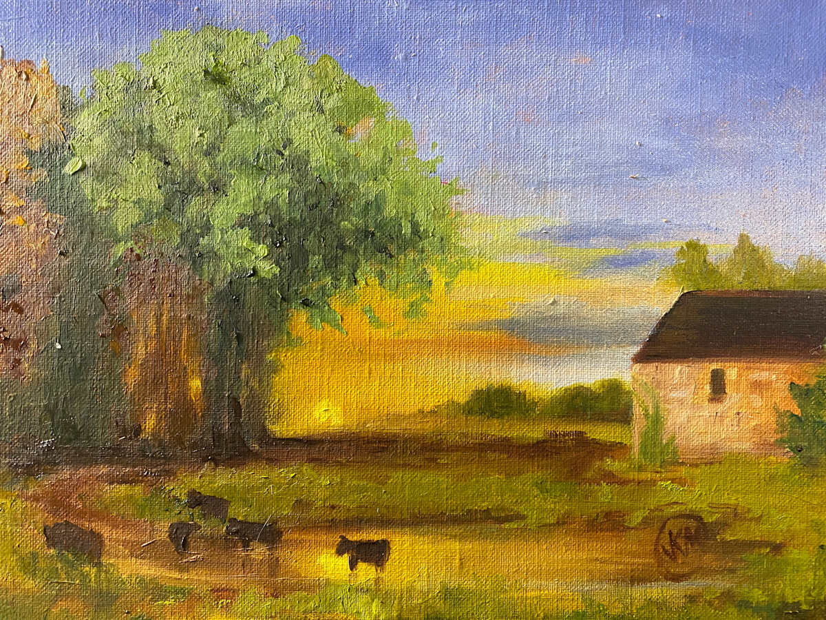 Sky and Cloud Study by Julie Kay Midyett 