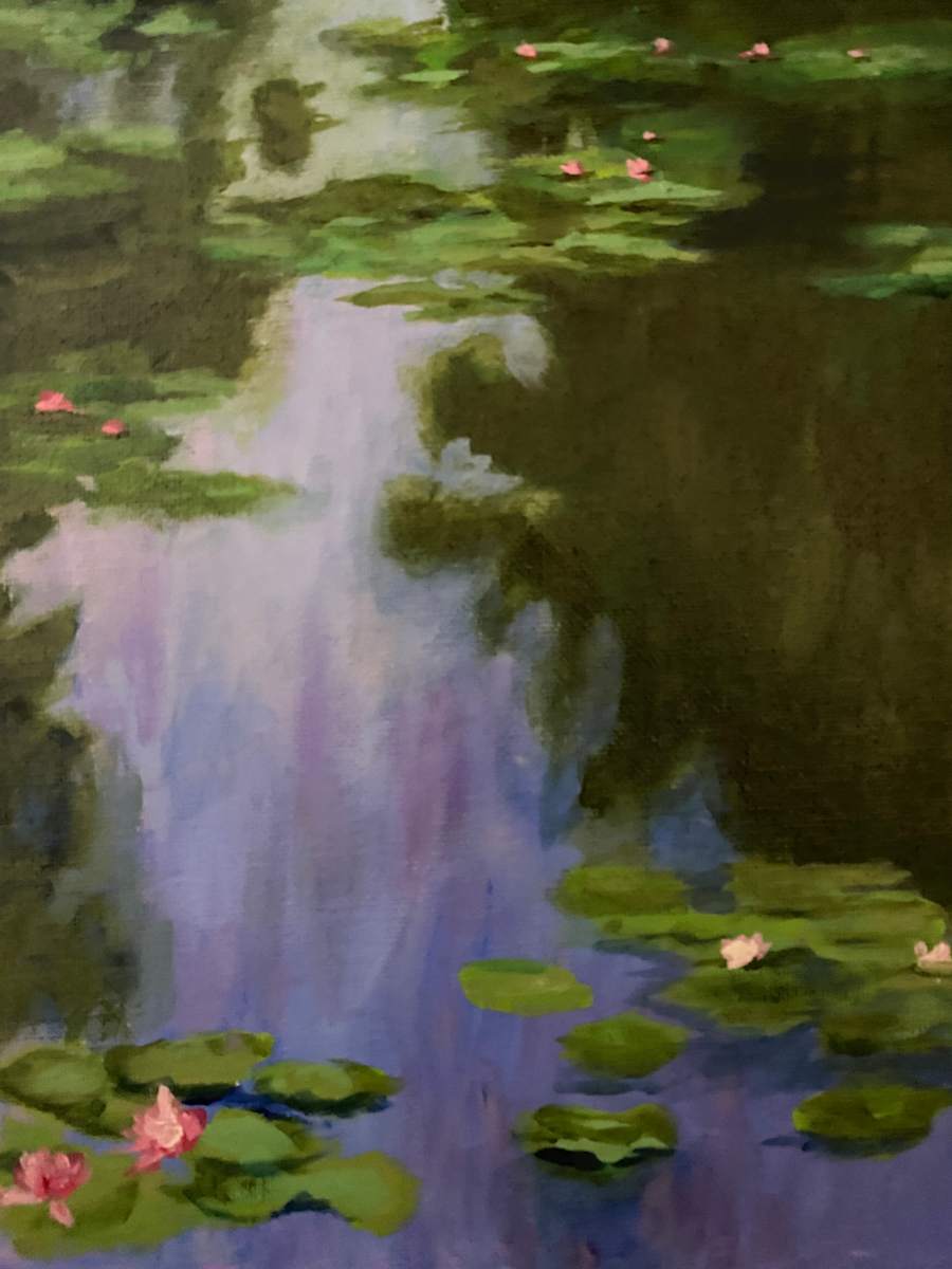 Peaceful Lake by Julie Kay Midyett 