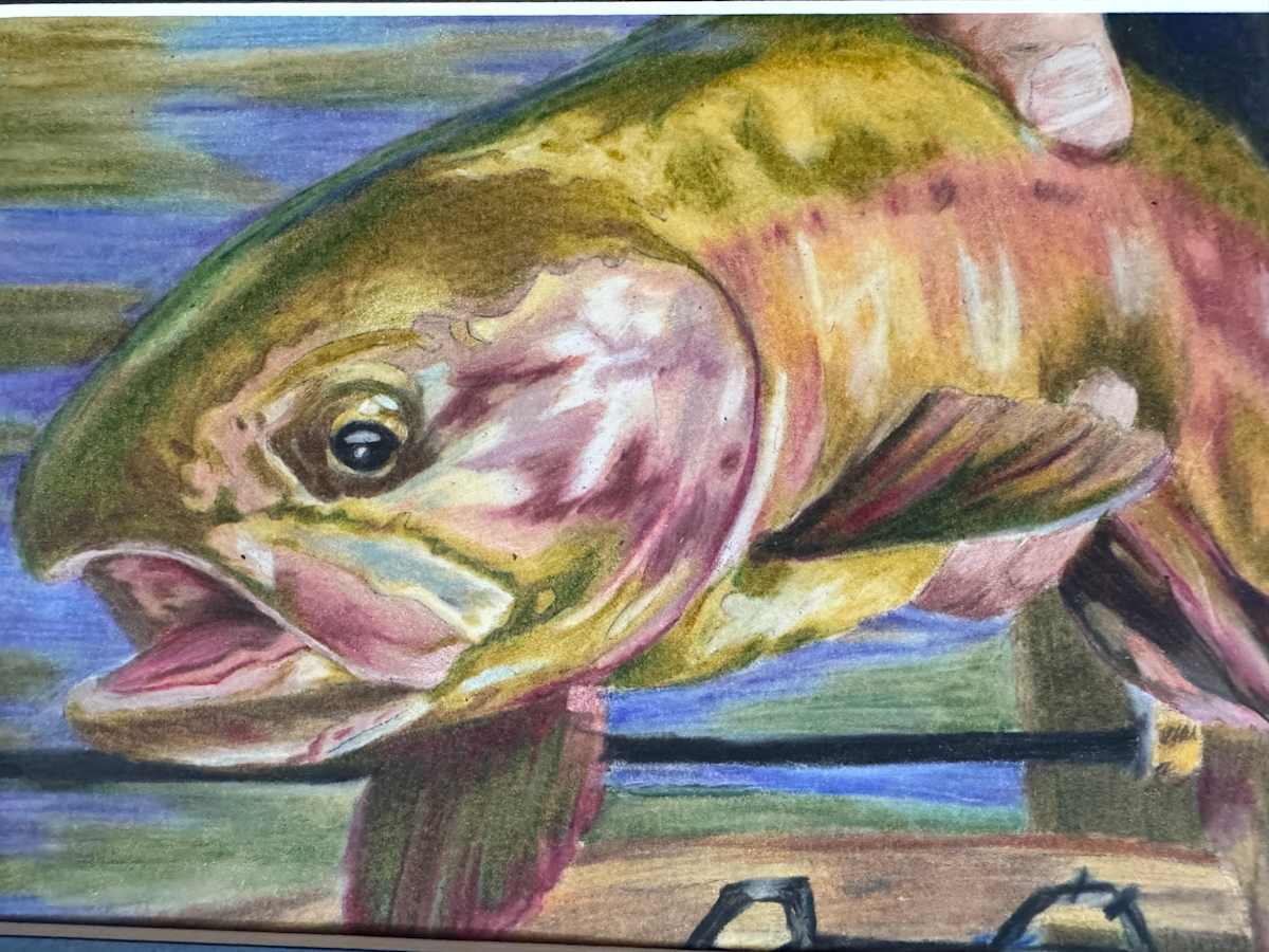 Mike’s Trout by Julie Kay Midyett, Image 1.