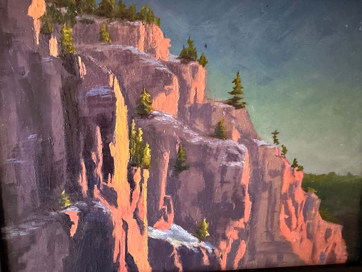 Glenwood Canyon at Dusk by Julie Kay Midyett 