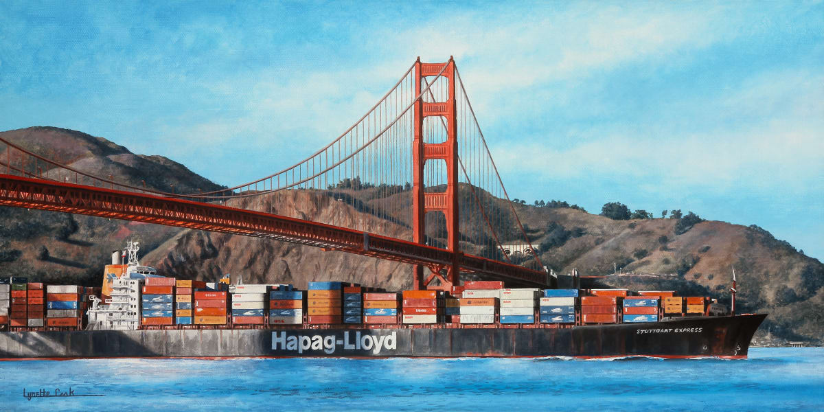 Coming Into Port by Lynette Cook 