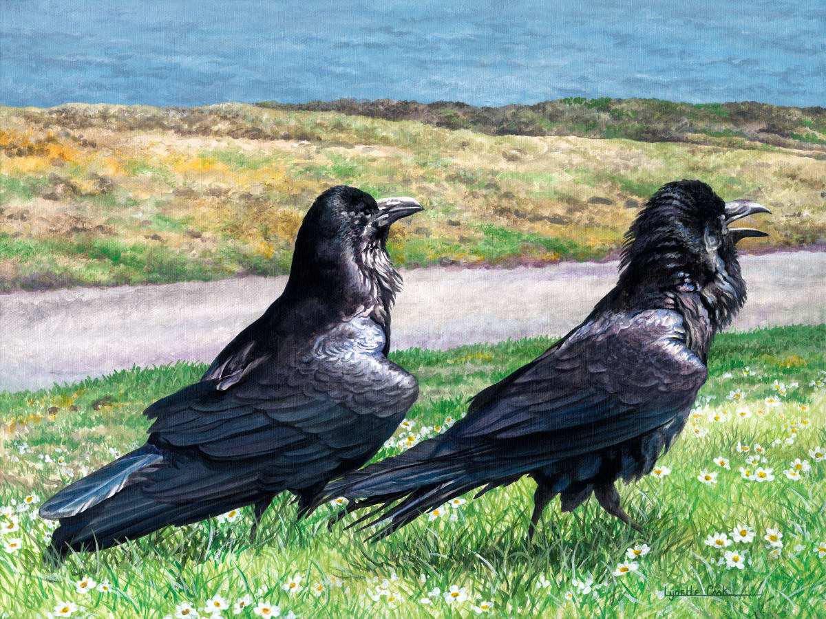 Committed Raven Dyad by Lynette Cook 