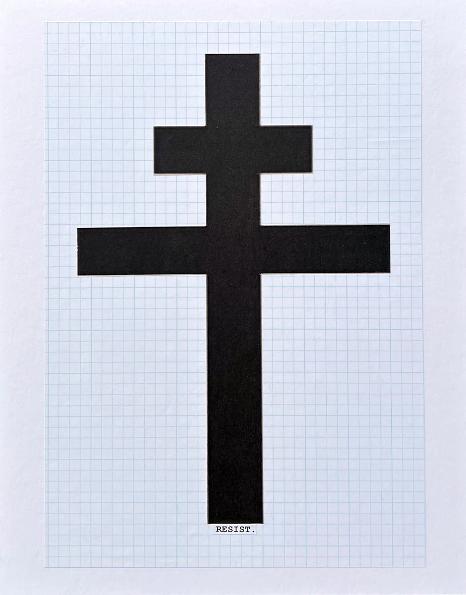 Cross of Lorraine by Brad Terhune, Image 1.