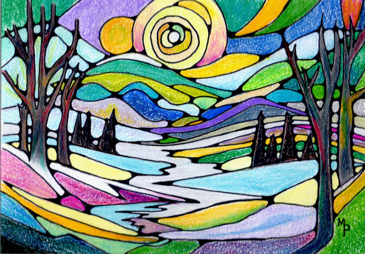 Northern Lights by Miranda Pender 