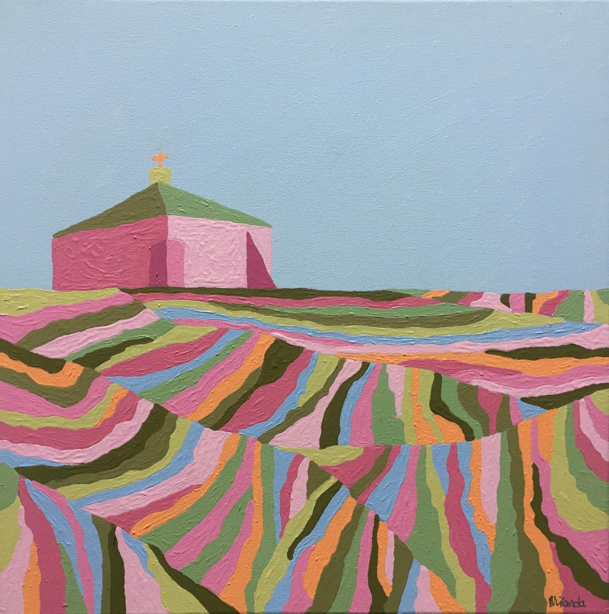 St Aldhelm's Head by Miranda Pender 