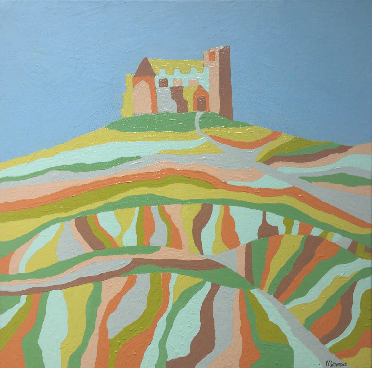 St Catherine's Chapel by Miranda Pender 