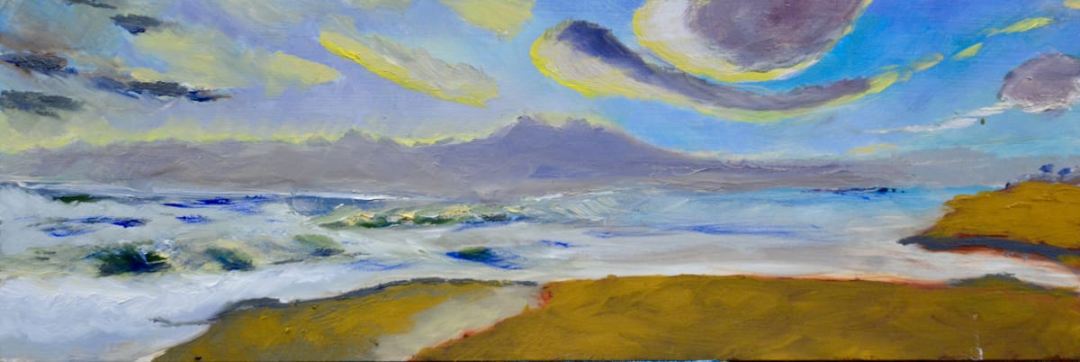 Flagler Beach Rain Sets In by Anton Mogilevsky 