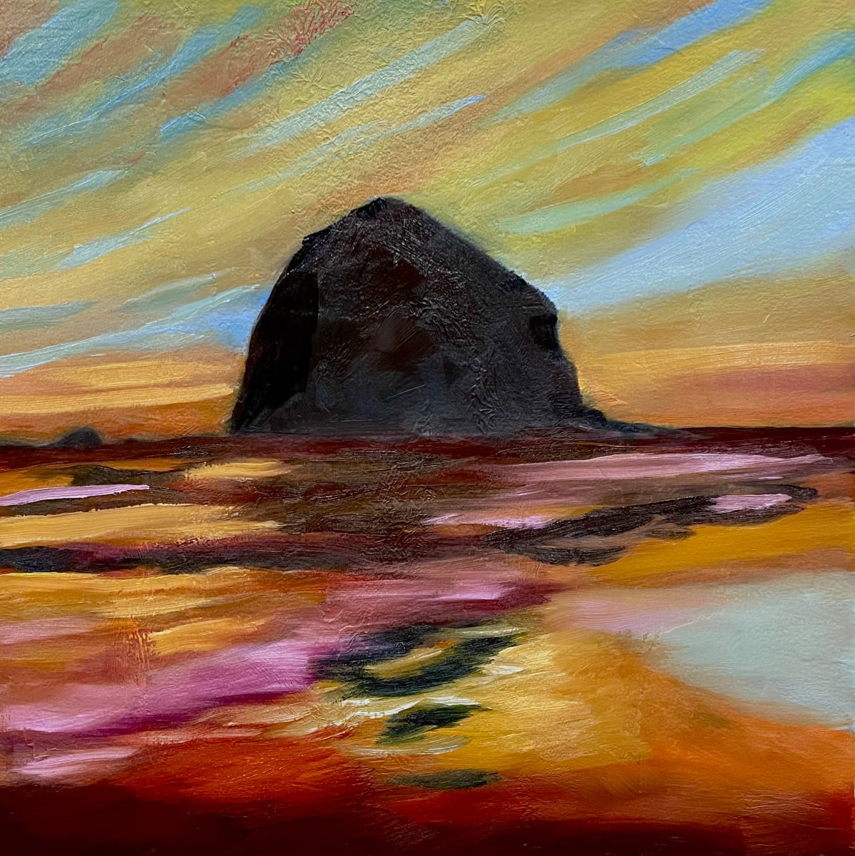 Haystack Rock by Anton Mogilevsky  Image: Haystack Rock, Canon Beach, Oregon