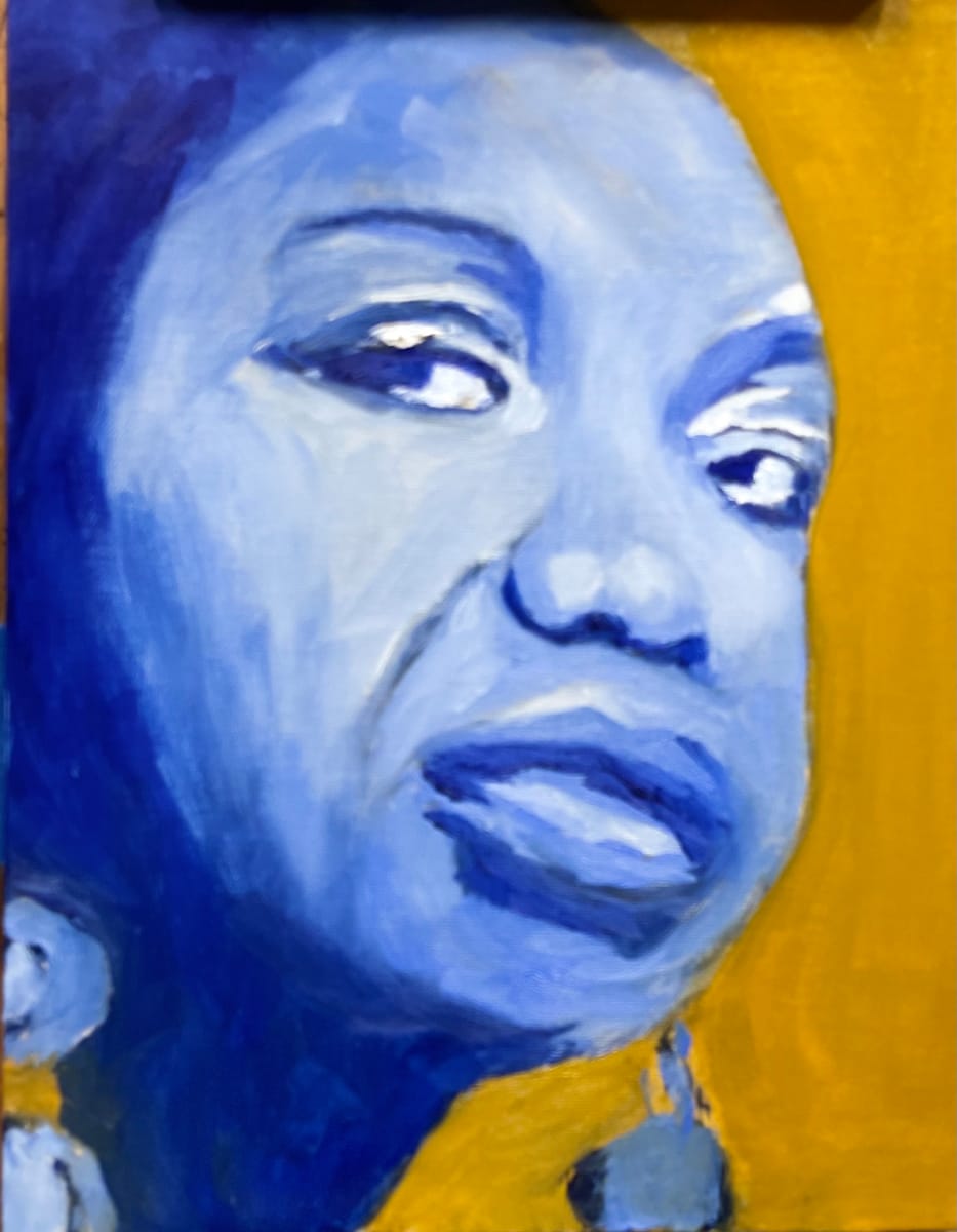 "Blue Nina" by Anton Mogilevsky 