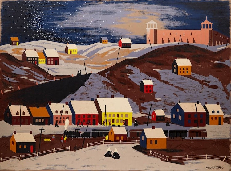 St. Lawrence Town, Quebec by Sydney Hollinger Watson 
