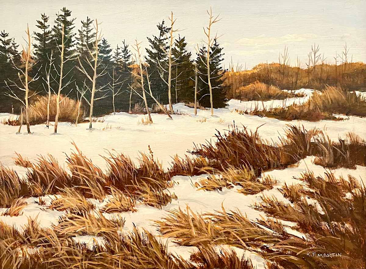 Early Winter, Lac Du Bonnet by Kenneth Martin 