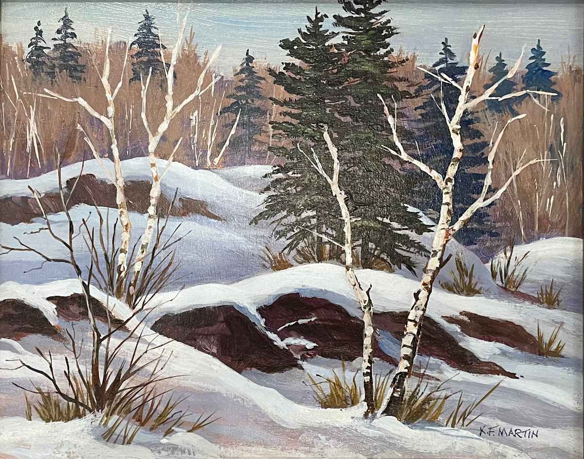 Winter Afternoon by Kenneth Martin 