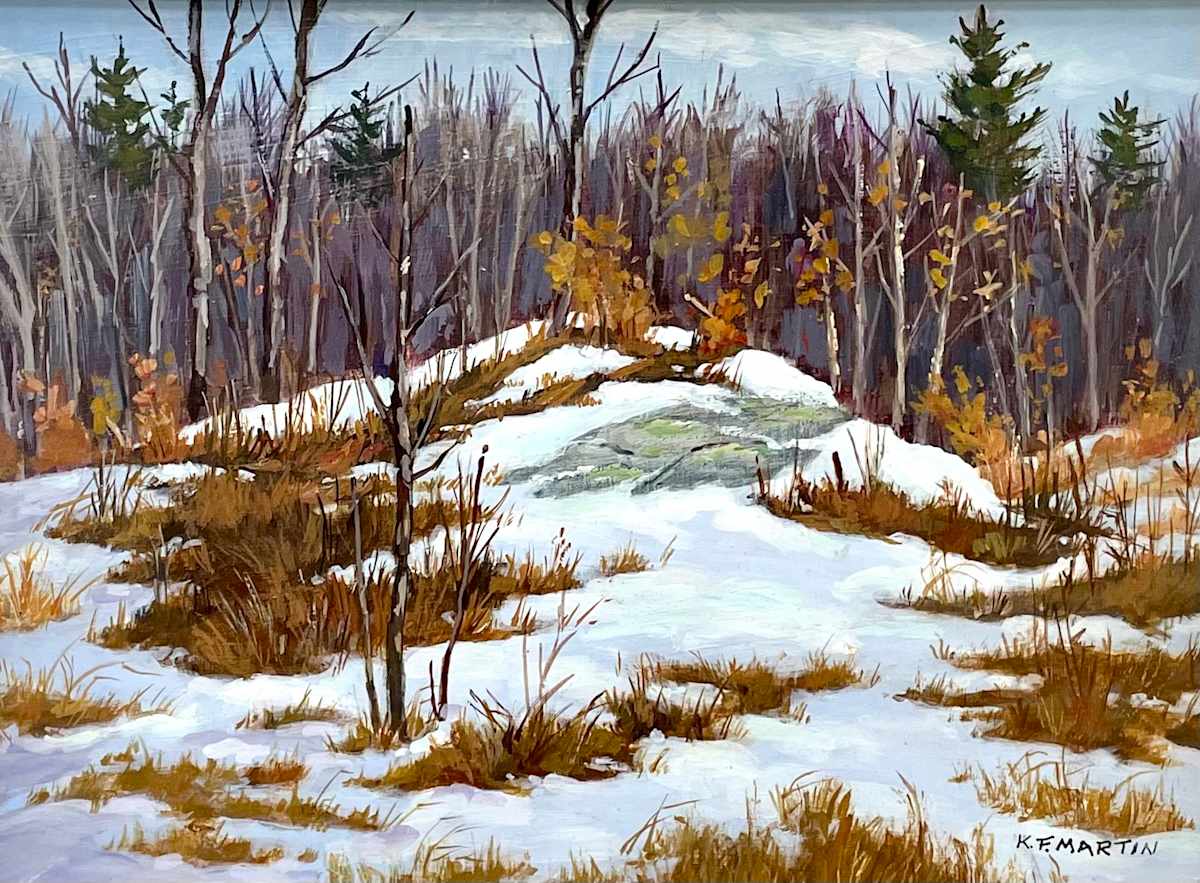 Early Winter, Whiteshell by Kenneth Martin, Image 1.