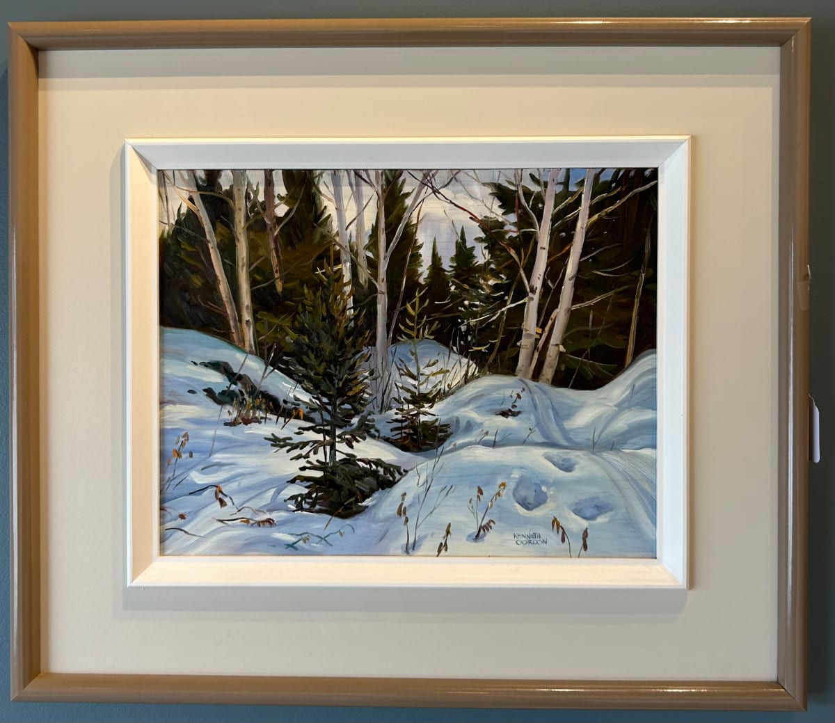 Footprints in Snow by Kenneth Gordon, Image 23.