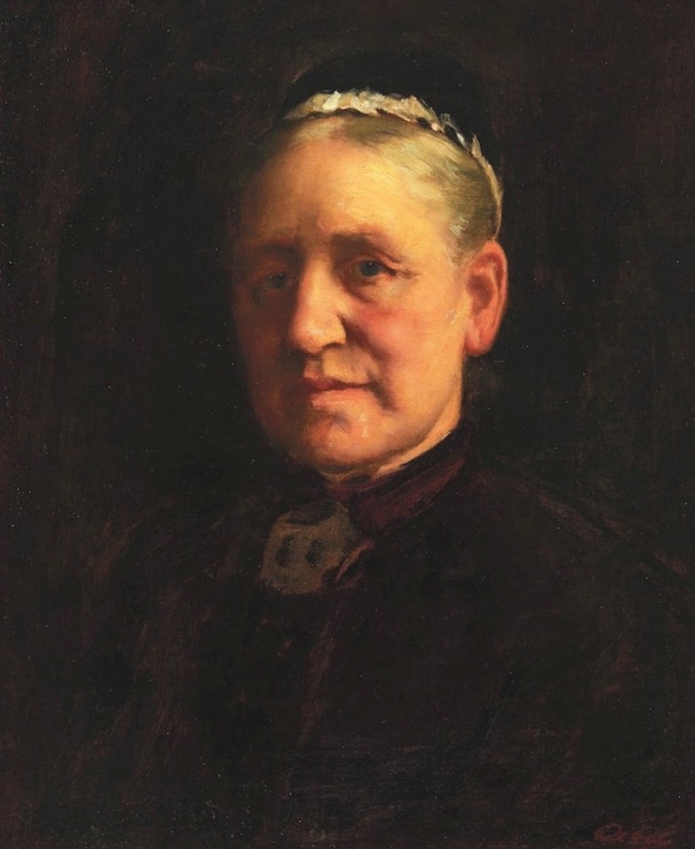 Madame Verdier by Paul Peel 