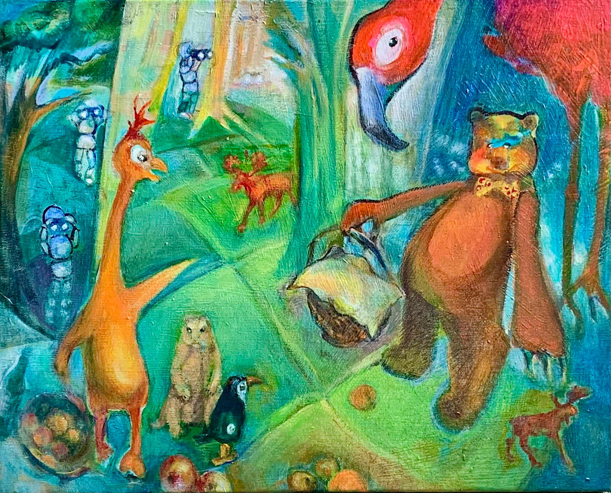 Still Life Picnic by Marilyn Folson 