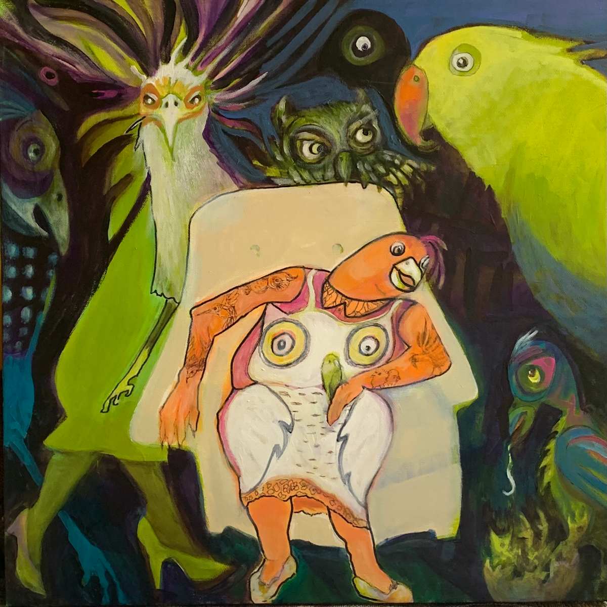 Night Owls by Marilyn Folson, Image 1.