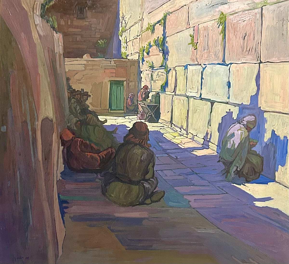 Wailing Wall by Saul Raskin 