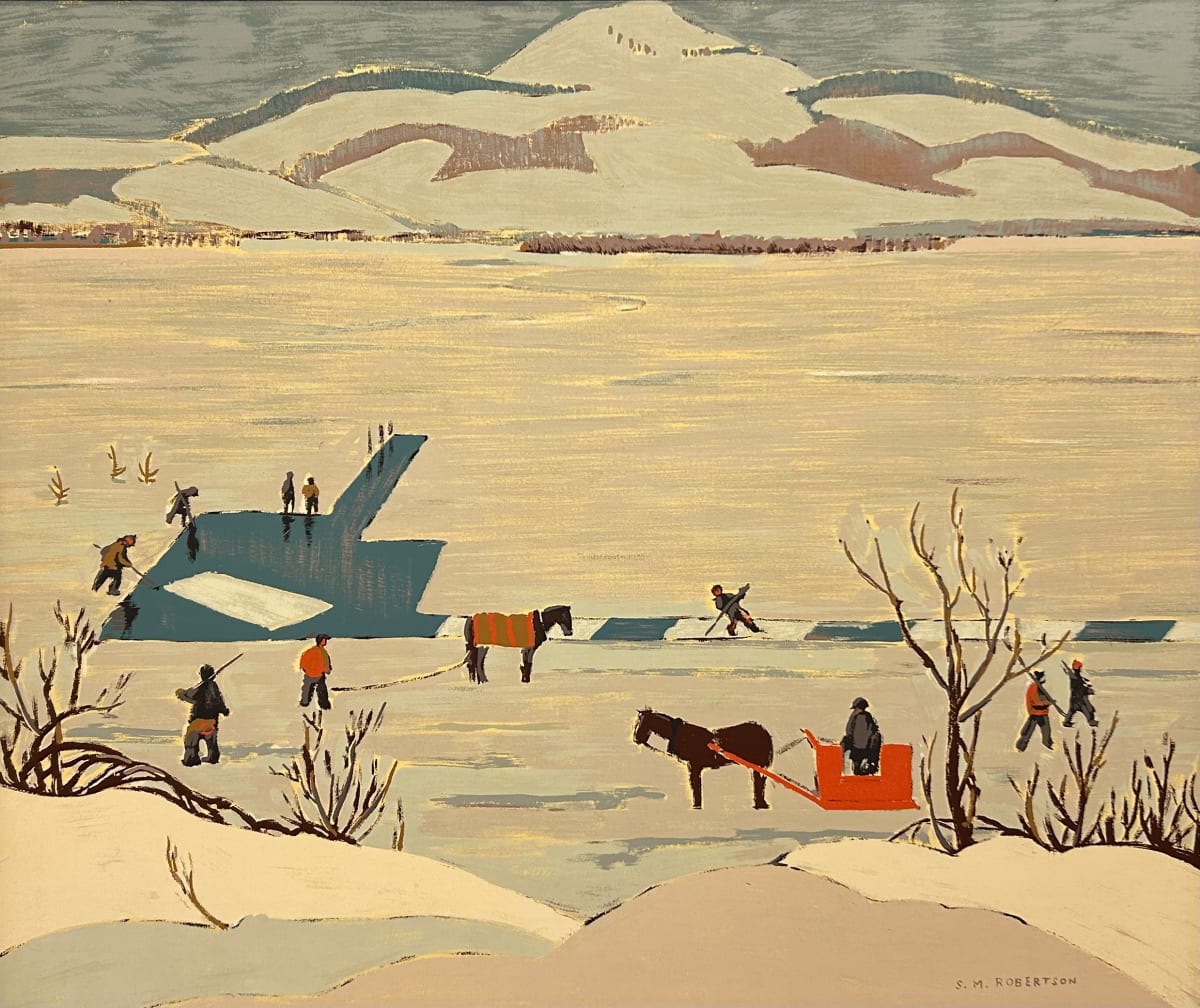 Ice Cutting by Sarah Margaret Robertson 