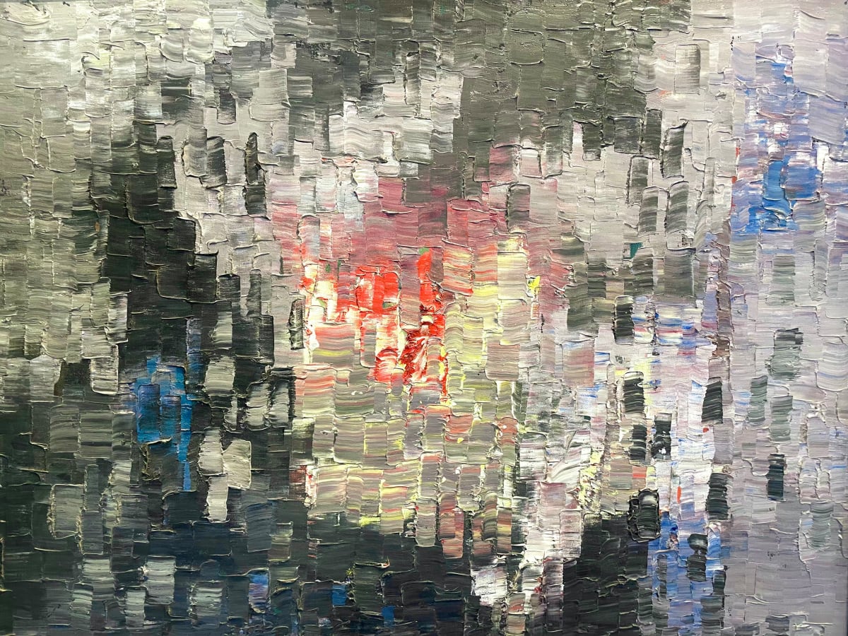 Untitled Abstract by William Perehudoff 