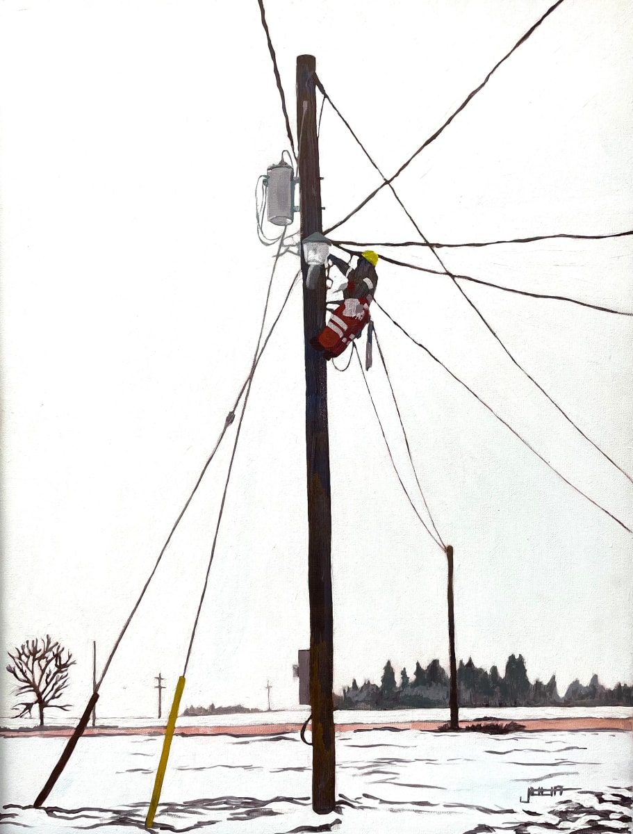 Hydro Worker by Julia Penny 