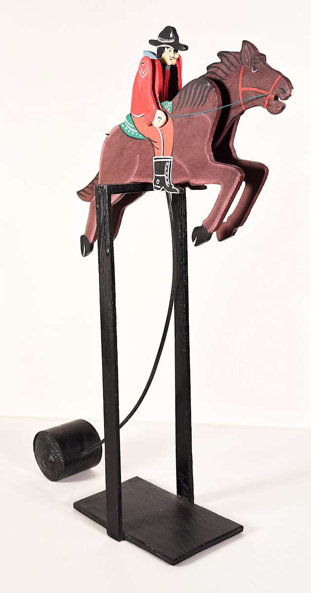 Mounted Police and Horse by Mark Robichaud 