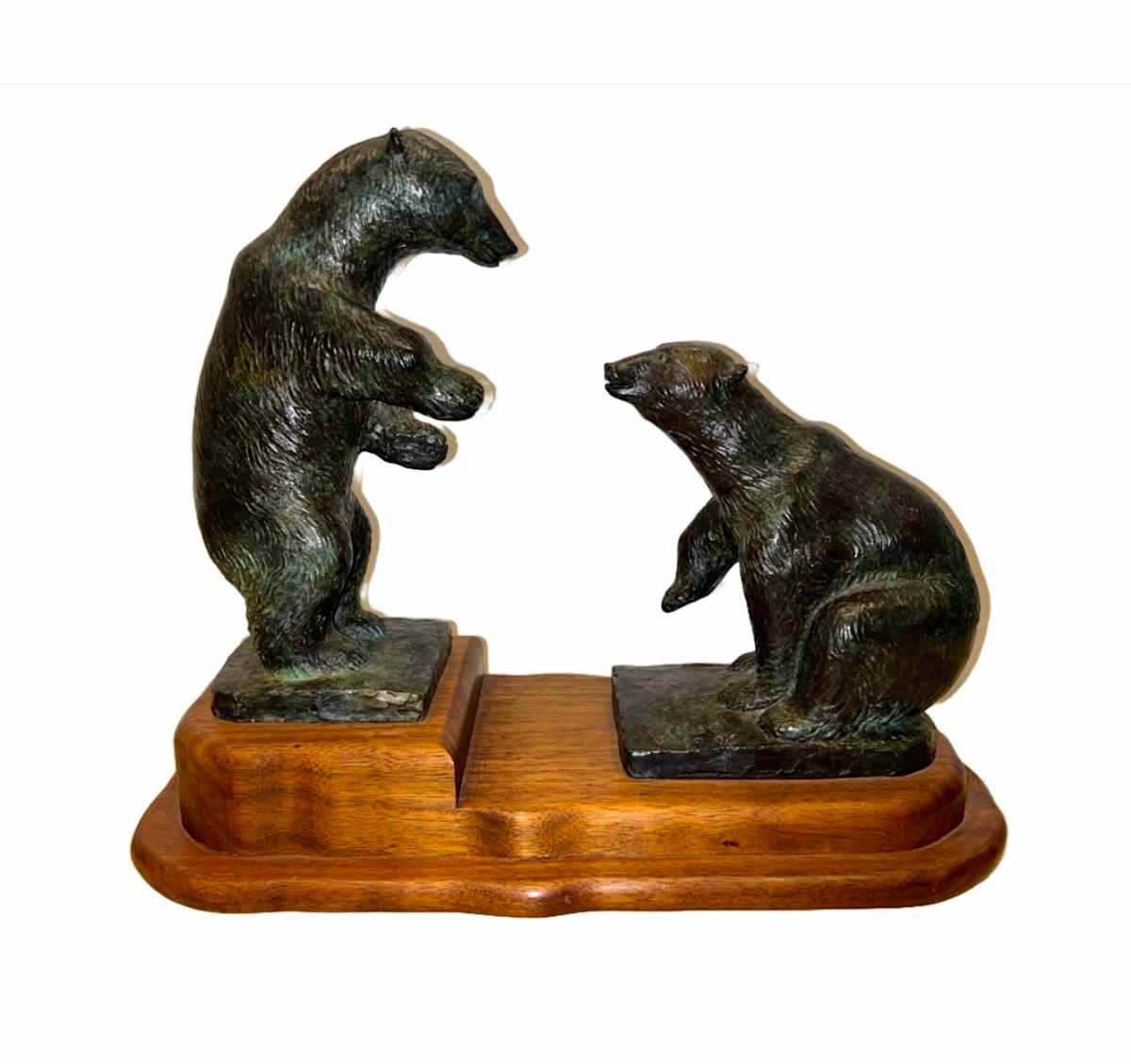 “Bears” by Leo Mol (1915-2009), Image 1.