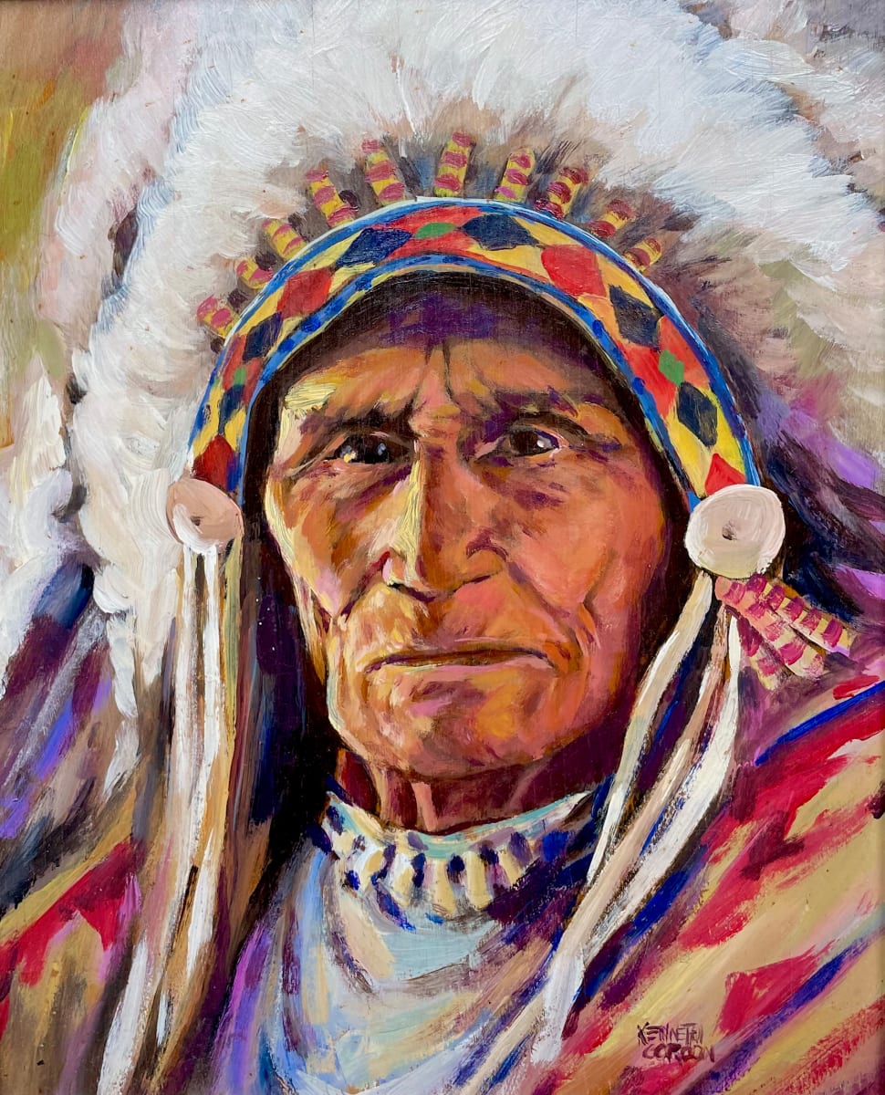 Chief Sitting Bull by Kenneth Gordon, Image 1.
