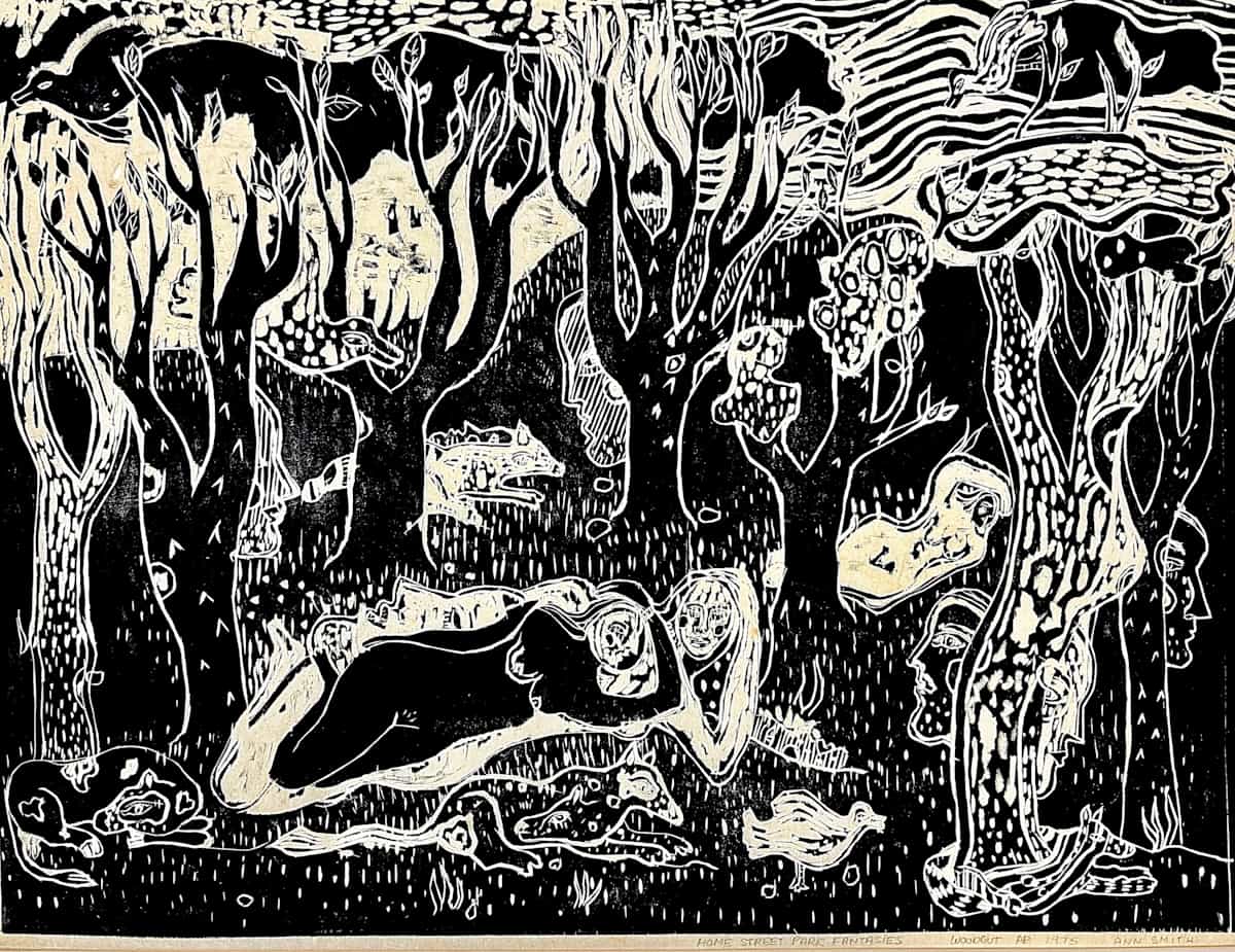 Home Street Park Fantasies - 1975 by Ann Smith 