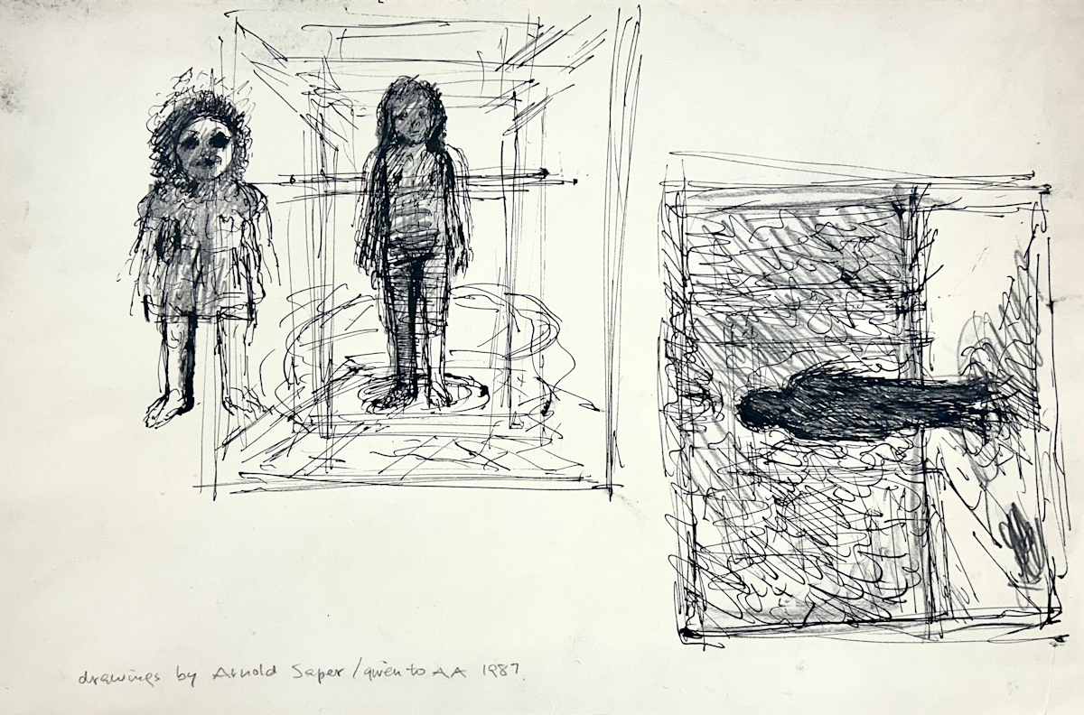 Drawings by Arnold Saper (1933-2019) 